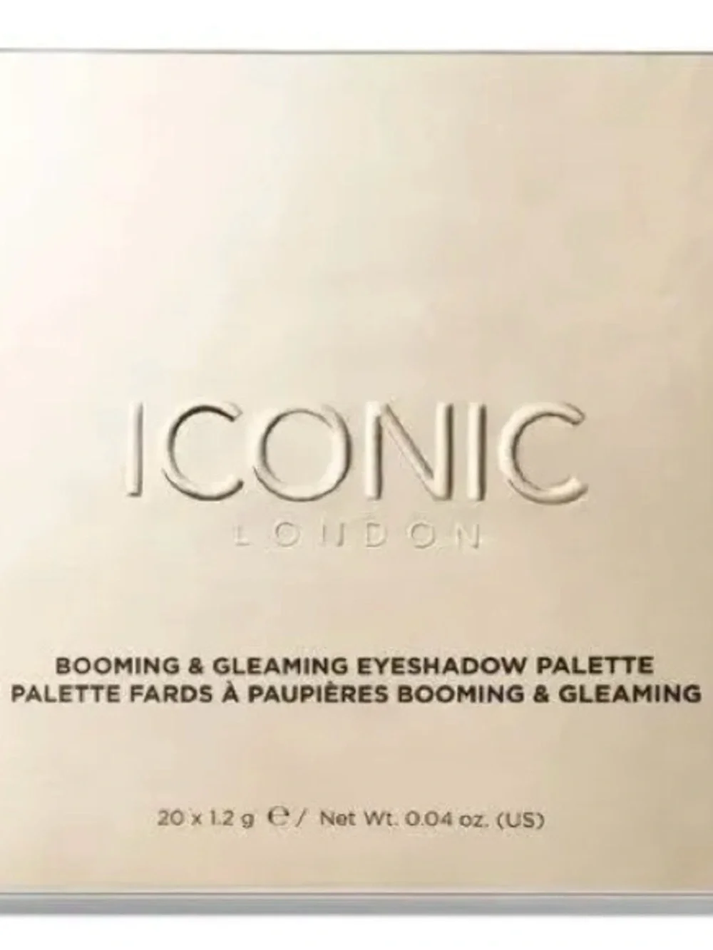 ICONIC London, Booming and Gleaming eyeshadow palette